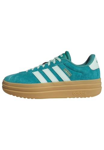 adidas Damen Vl Court Bold Shoes Equipment Green/Clear Mint/Gold met. 39 1/3 EU