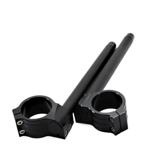 Pro riser high clip ons noirs, pontets de guidon haut de gamme - 2