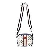 Disney Mickey Mouse Ears White Polka-Dotted 7' Crossbody Bag