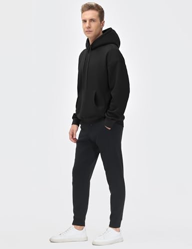 THE GYM PEOPLE Men's Loose Fit Pullover Hoodie Soft Lightweight Hooded Sweatshirt with Pockets4