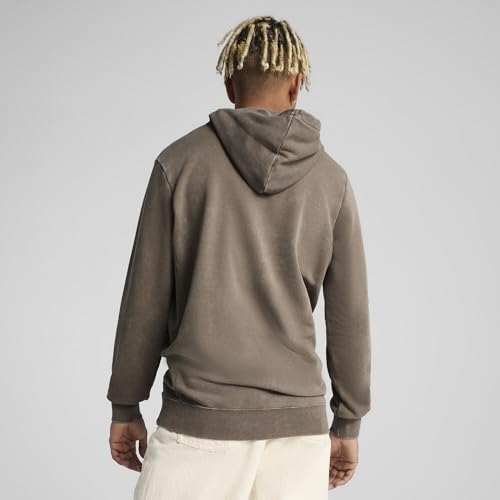 PUMA Hoodie Class Homme L, Totally Taupe Brown