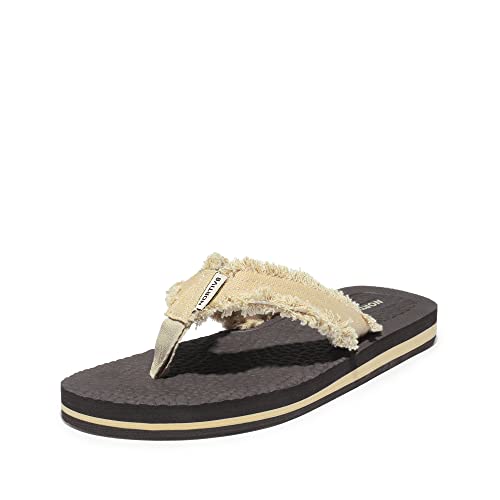 NORTIV 8 Men's Thong Flip Flops Sandals Comfortable Light Weight Beach Sandal