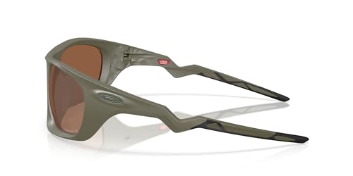 Oakley OO9431 Lateralis Sunglasses, Matte Moss/Prizm Tungsten Polarized, 60 mm3