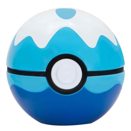 Image of Pokemon Clip N Go Pokeball & 5 cm Totodile Battle Figure - Attachable to Belt - New 2022 - Officially Licensed Toy (PKW2651), Karnimani