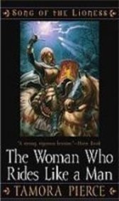 The Woman Who Rides Like a Man (Song of the Lio... 1439529663 Book Cover