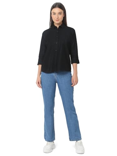 Image of Smarty Pants Women's Denim Formal Shirt.