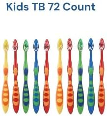AIAG 72 Count Kids Toothbrush Soft Bristles, Cute Toothbrushes for Children Toddler Home School Camp Daycare Travel - Image 3