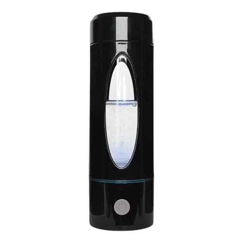 Fazvncv Práctica taza de agua de 420 ml, taza de agua rica en hidrógenos, textura para un estilo de vida positivo