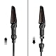Simda Pro 4 Stück Besonders Hell Universal LED Motorrad Blinker Miniblinker mit E Mark Sequentiell Laufeffekt Quad ATV Roler Lauflichtblinker Super Optik und Extra Hell