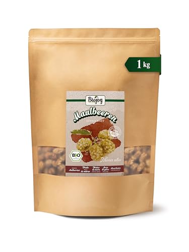 Biojoy BIO-Maulbeeren getrocknet (1 kg), weiß, ungeschwefelt