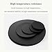 Industrial Thickened Round Rubber Pad Shock Absorbing Wear Resistant Load Bearing Sealing Gasket 10 Pcs 400mm*3mm