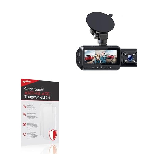 BoxWave Screen Protector Compatible With TOGUARD CE66 - ClearTouch Anti-Glare ToughShield 9H (2-Pack), Anti-Glare 9H Tough Flexible Film Screen Protector