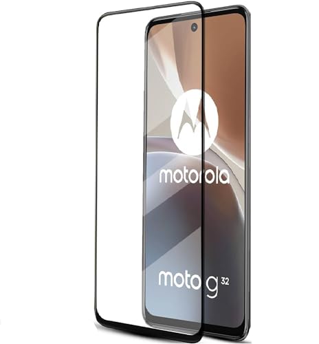 Image of DD SON Tempered Glass Screen Protector Compatible For Motorola Moto G32(11D) Smartphone With Edge To Edge Coverage And Easy Installation Kit,Black