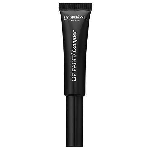 L'Oréal Paris Infallible Lip Paint Vampies Liquid Lipstick Effect Lacquer, 113 Black Widow