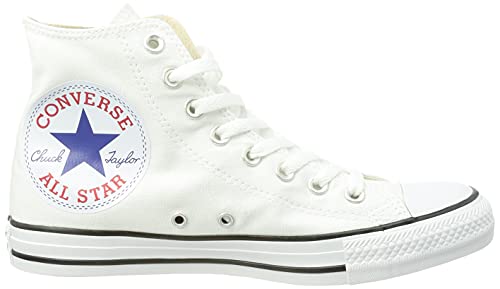 Image of Converse Unisex Chuck Taylor All Star Hi Oversized Logo (4, White)