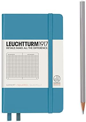 Lighthouse Notebook Pocket (A6) dotted, Hardcover