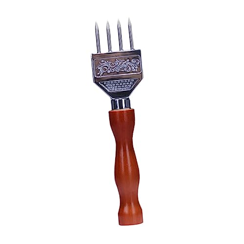 WEKADRIN 1 Pc Picahielos De Acero Inoxidable Nieve Iceberg Picahielo Con Mango De Madera Picador De Hielo Herramienta Para Romper Hielo Picadora De Hielo Estilo Japones Brown