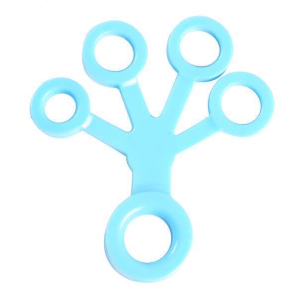 Bnf® 2xFinger Stretcher Resistance Band Exerciser Hand Grip Strength Trainer Blue Health & Beauty Massage Massagers-image-34