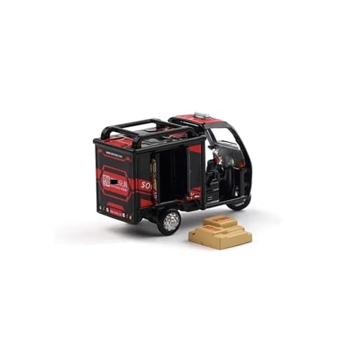 Modelo Miniatura Vehículo Tang Express 1/64 Rojo miniatura 3