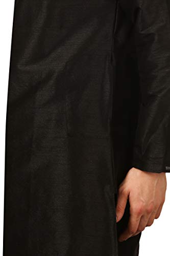 Image of Royal Kurta Men's Cotton Silk Dhoti Kurta (White)