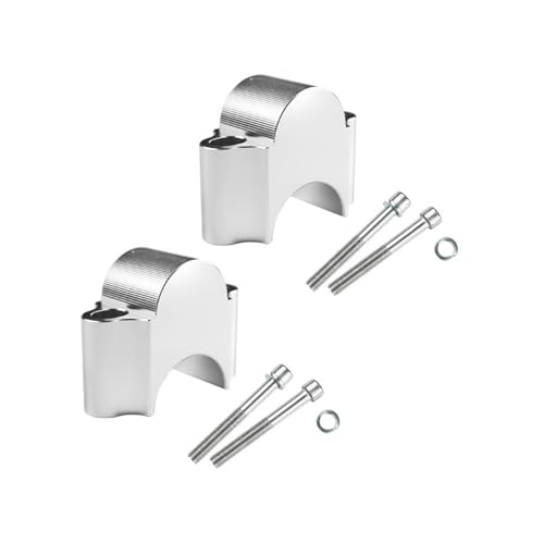 Support de guidon de moto haut de gamme pinces 22mm 25mm