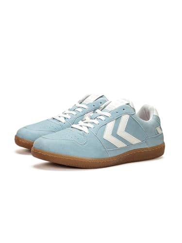 Image of hummel Ciela Casual Suede Sneaker for Women Lightweight with Synthetic Suede Enhanced Comfort Cushioned Insole and Slip-Resistance Work and Play Business Casual Shoes