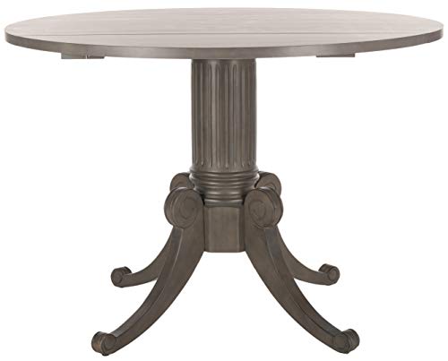 Safavieh Home Forest Traditional Grey Wash Drop Leaf Dining Table