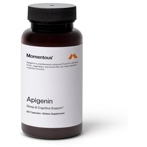 Momentous Apigenin Supplement - 50mg per Capsule, 60 Count Cover