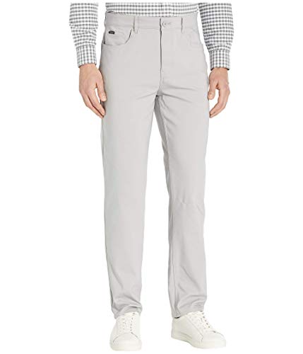 Image of Calvin Klein Men's Move 365 Stretch Slim Fit Wrinkle Resistant Tech Woven Pant