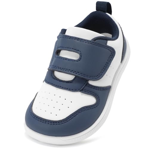 Image of STQ KIDS Toddler Shoes Wide Toe Box First Walk Sneakers for Boys and Girls