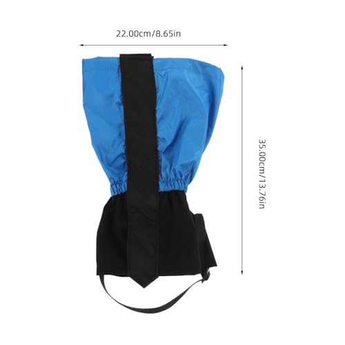 Guêtres de randonnée imperméables en kit de 2 paires légères et ajustables