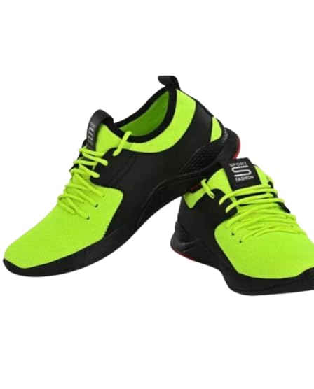 GenericSRI GIRIRAJ Industries Men's Running Shoes with Breathable Knitted Upper | Gym,Training, Running Shoes for Men's & Boy's