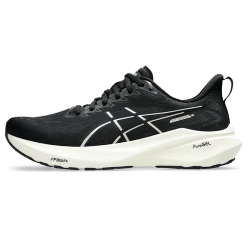 ASICS Men's GT-2000 13 Running Shoes, 9, Black/White
