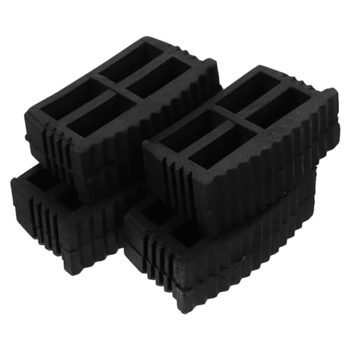 POPETPOP Lot De 4 Embouts Antidérapants Pour Pieds D’échelle En Caoutchouc Isolant, Coussinets De Stabilité Pour Échelle Pliable, Protection Sécurité...