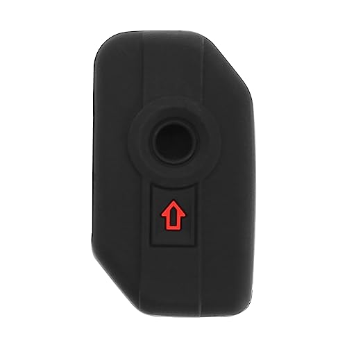 Coque de clé en silicone noir pour moto R1250GS R1200GS F850GS et K1600GT télécommande 2 boutons