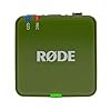 Rode Wireless GO Gen 3 Wireless 2-Channel Microphone Radio System Moss Khaki with Interview GO Hand Adapter and Keepdrum Fur Wind Protection BK #2