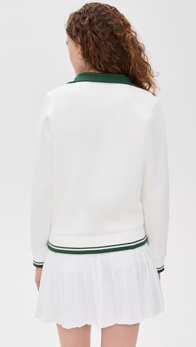 Lacoste Women's Heritage Quarter Zip Sweatshirt4