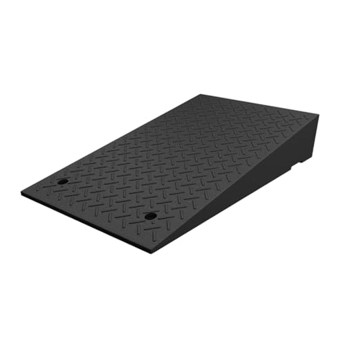 Rampa para bordillo de caucho pesada para autos y motos miniatura 1