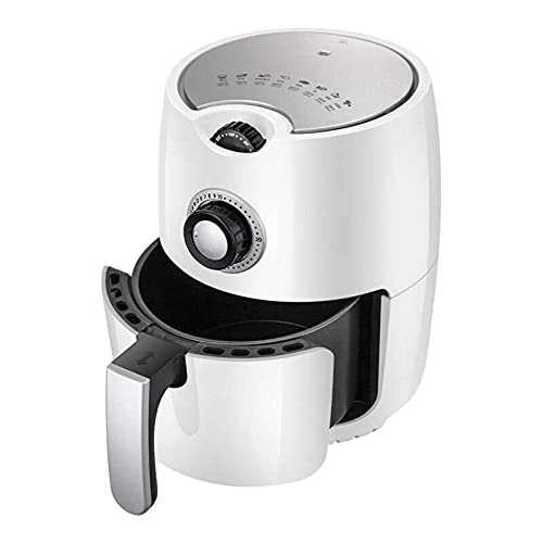 GYKOZY Freidora de Aire, Freidora de Aire eléctrica, Freidora Personal compacta y Saludable, Horno de freidora de Aire con Control de Temperatura, Cesta de fritura Antiadherente