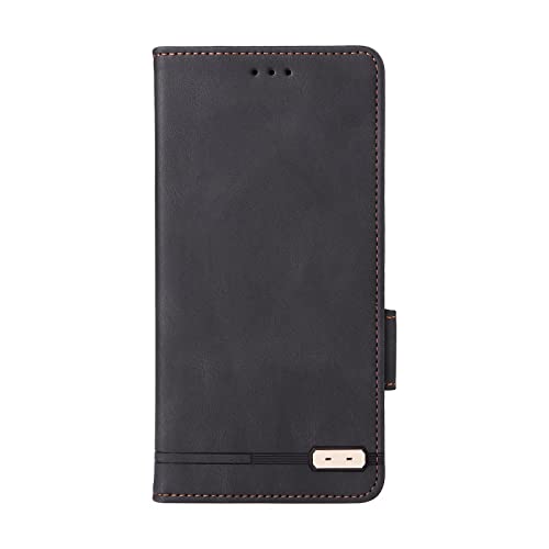YukeTop Funda para OPPO R15 Neo, Carcasa de Billetera de Cuero PU de Primera Calidad, Ranuras para Tarjetas, Fundas Case para OPPO R15 Neo.(Negro)