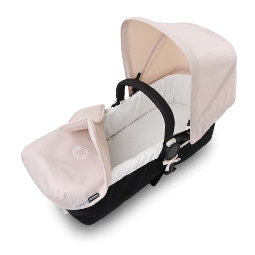 Tititnins®   Funda Capazo para Bugaboo Donkey 5   Donkey 3   Donkey 2 Pique Blanco.Blanco   Acolchado Transpirable  (100% Algodón)