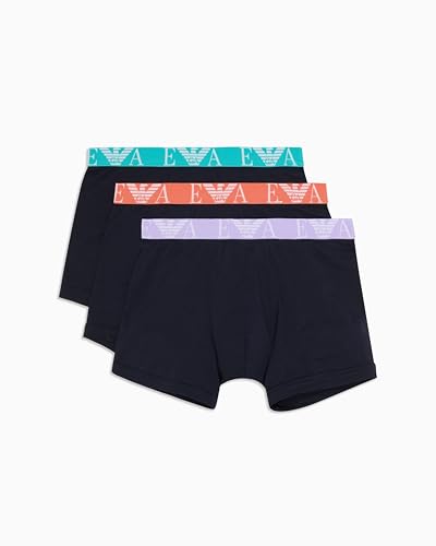 Emporio Armani Men's Bold Monogram 3 Pack Boxer Briefs