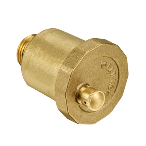 Brass 1/2" NPT Male Air Vent Valve Automatic Float Valve Air Release Air Bleeder Valve