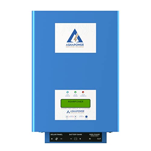 ASHAPOWER HERCULES 60 Solar Mppt Charge Controller Smu (48/60/72/96/120V - 60A : Max.Voc 270V ; Max.Watts 9600W)