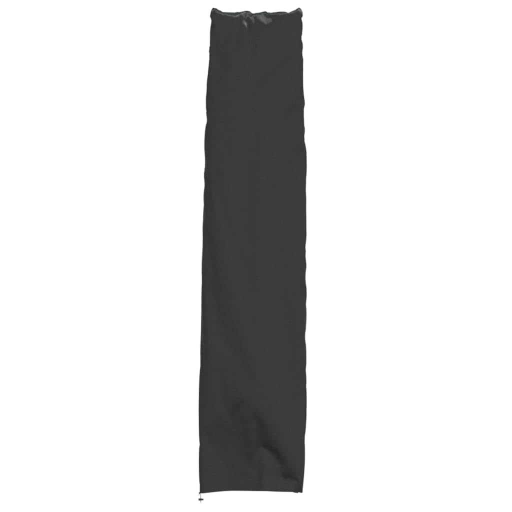 Mobile-Giardino Ombrellone Copertura Nero 136x25/23,5 cm 420D Oxford