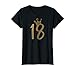 S&uuml;&szlig;es goldenes Shirt zum 18. Geburtstag f&uuml;r M&auml;dchen T-Shirt