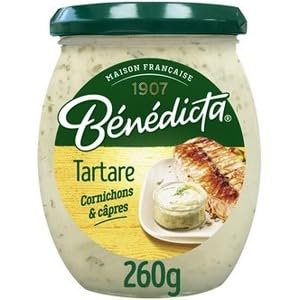 Benedicta Salsa Tartar Aux Câpres Et Aux Cornichons 9.17 oz