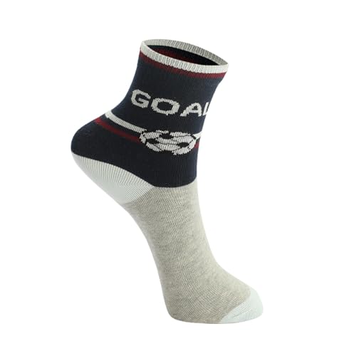 Image of Kids Boys Socks - Printed Cotton Kids Socks | Soft and Comfortable, Sock for Boys | Stylish & Durable Boy Sock for Everyday - Pack of 5 Pairs