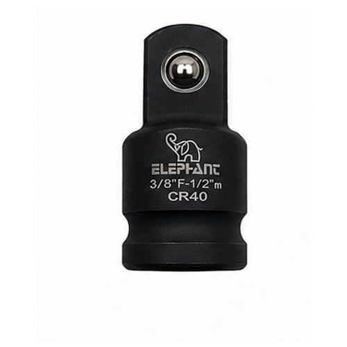 Image of Elephant Impact Socket Adapter and Reducer Use with Impact Wrenches and Drills in Auto and Impact Driver Construction Work (Impact Adaptor) (IA01)