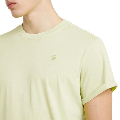 G-STAR Herren Lash T-Shirt, Grün (Bright Chartreuse gd D16396-2653-H160), S – Ansicht 6